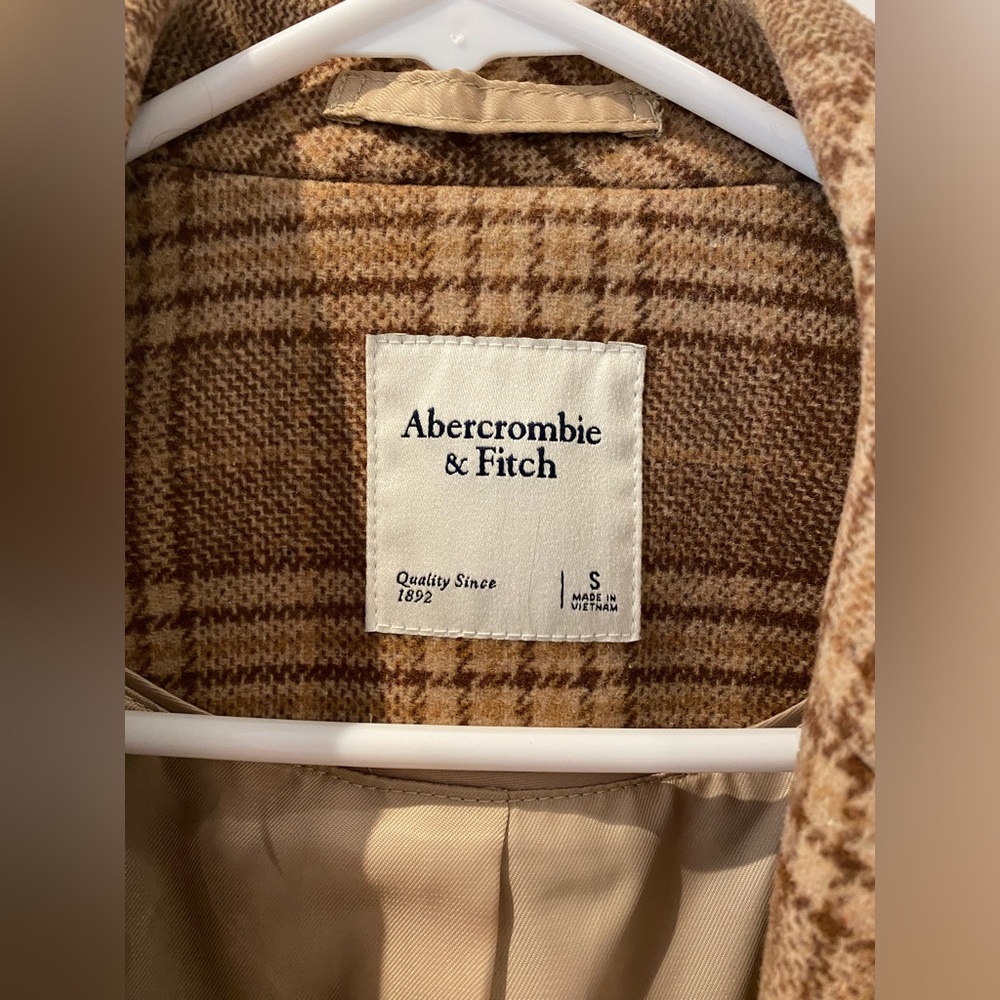 Abercrombie plaid blazer, small - Picture 2 of 5
